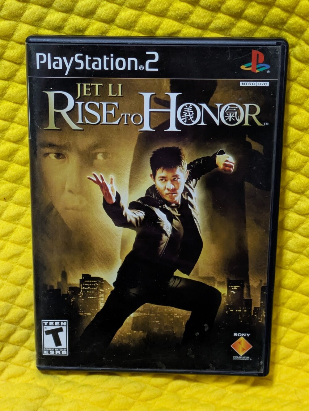Jet Li RISE TO HONOR 🔥 Sony PS2 👉 CIB ✔️ VG+